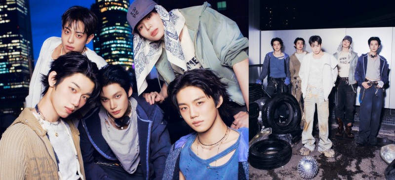 이븐, 첫 싱글 ‘뱉어 (Backtalk)’ 콘셉트 포토 유닛‧단체 버전 공개…완전체 카리스마 무드