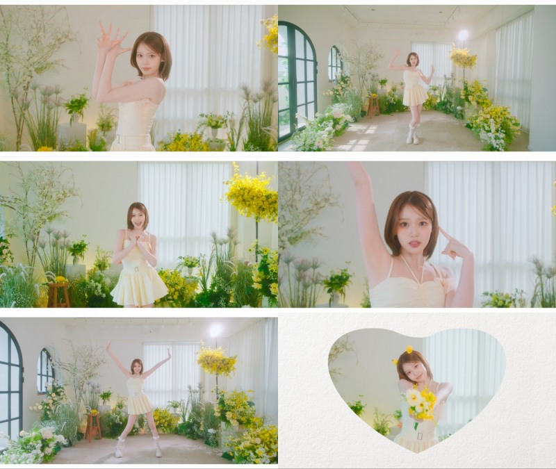 izna 정세비, 아이즈원 ‘SO CURIOUS’ 댄스 커버 영상 공개…'상큼+발랄' 봄의 요정