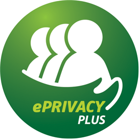 개인정보보호(ePRIVACY PLUS) 인증 마크./에스알