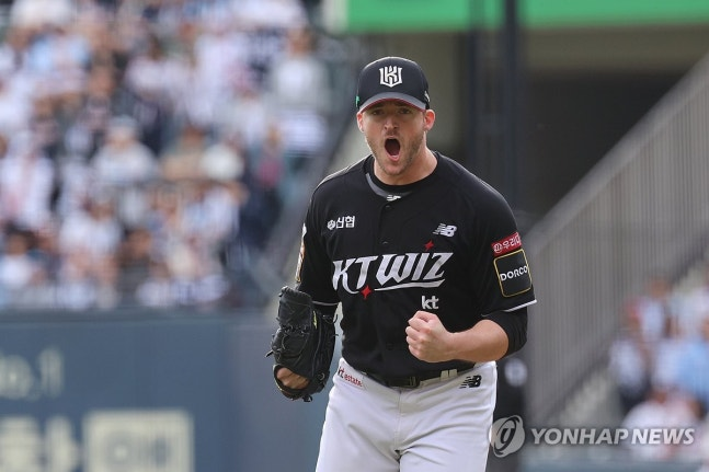 KT 시절 벤자민 / 사진=연합뉴스