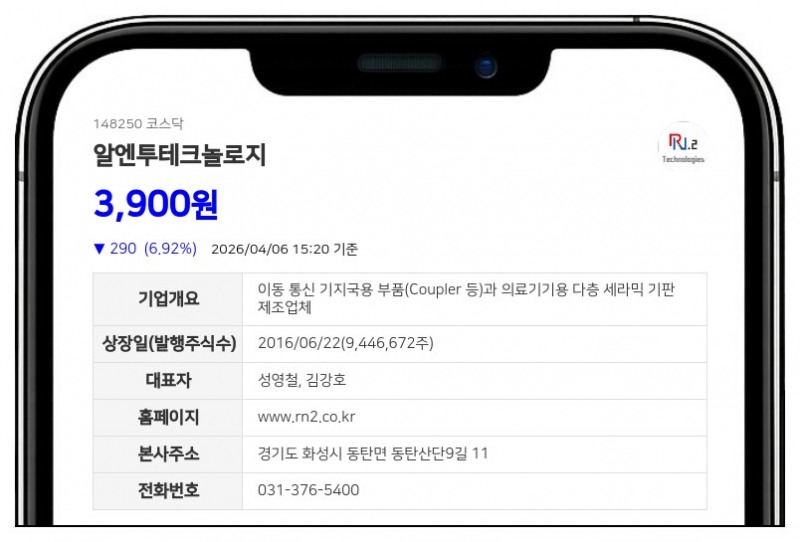 알엔투테크놀로지 경영권 분쟁 소송... 장부 열람 거부 시 하루 1000만원 지급 청구