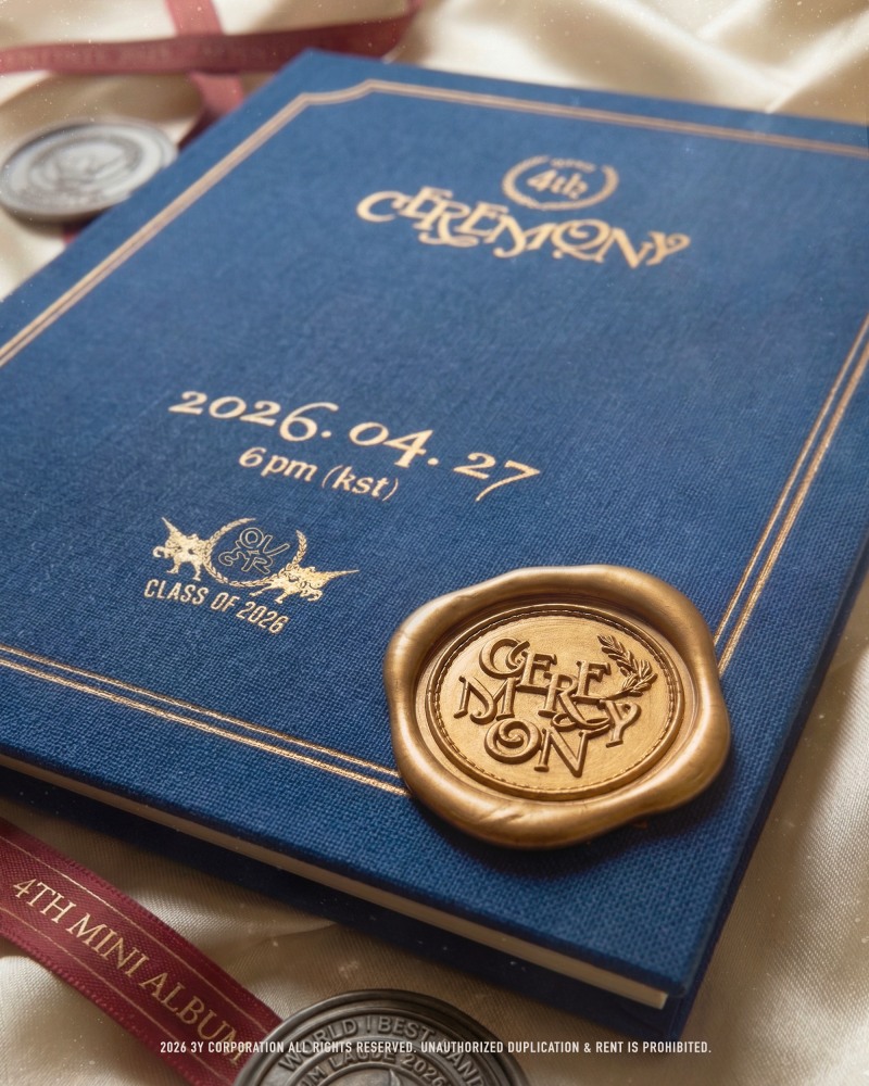 QWER, 미니 4집 ‘CEREMONY’ 컴백 포스터 공개…새로운 챕터 예고 '기대 UP'