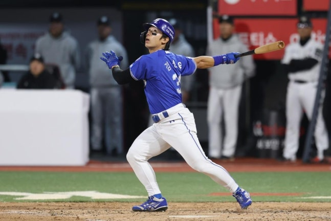 삼성 김성윤 / 사진=삼성 라이온즈 제공