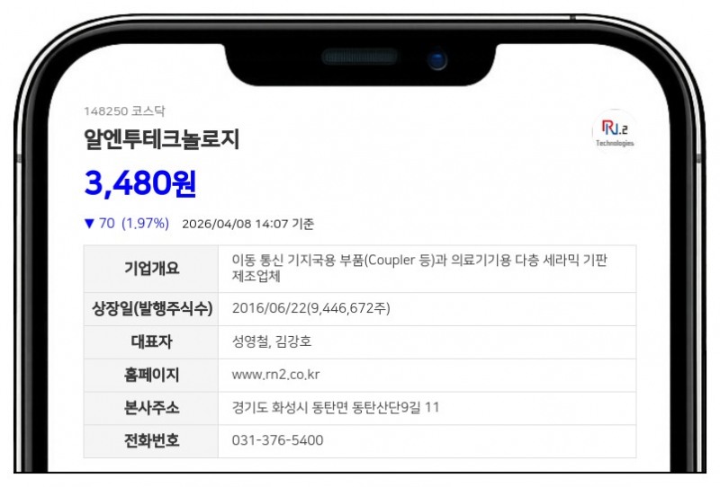 알엔투테크놀로지 신주발행 분쟁 일단락... 가처분 신청인 소 취하 결정