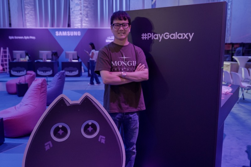 '토막'에 대한 관심에 감사의 뜻을 전한 넷마블몬스터 김건 대표(제공=넷마블).