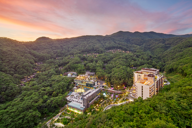 포레스트 리솜 전경./호반호텔앤리조트