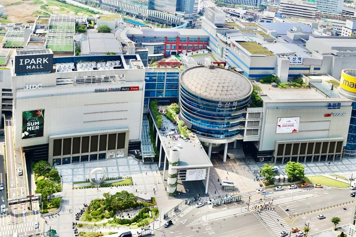 용산 아이파크몰 전경사진./HDC아이파크몰