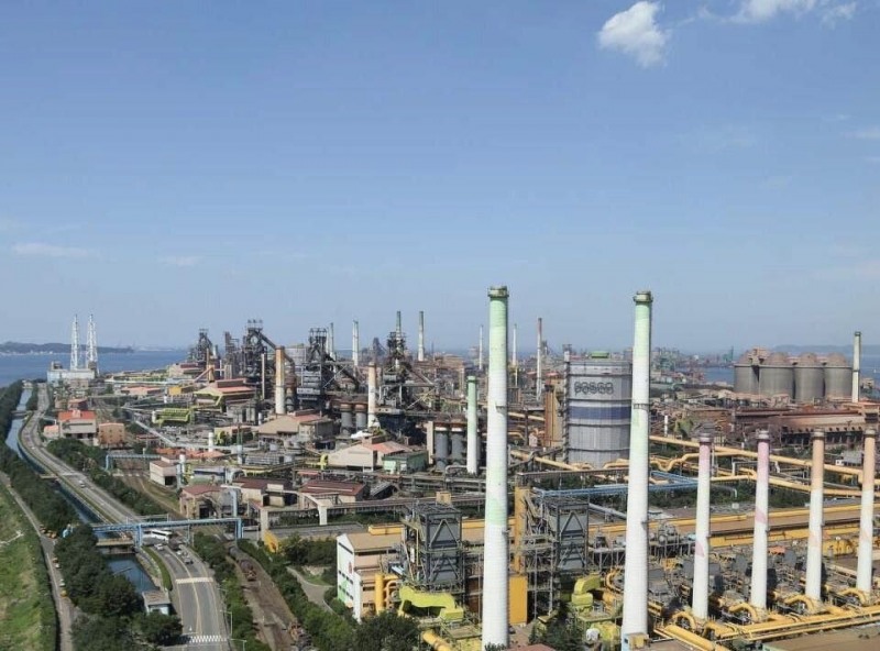 사진=포항제철소 전경(출처: 포스코)