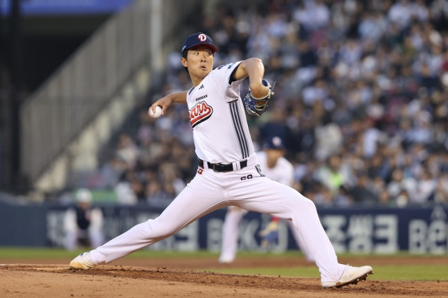 두산 선발 최민석