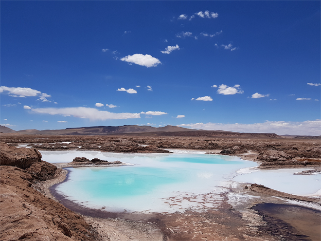 아르헨티나 옴브레 무에르토 염호 전경 사진= 포스코홀딩스
