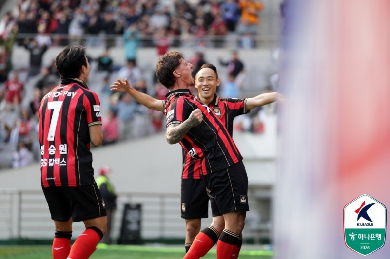 골 세리머니 하는 서울 클리말라. / 사진=연합뉴스