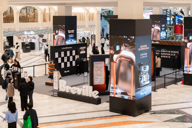 브레빌, 신세계 강남서 첫 단독 팝업 운영 ‘오라클 제트’ 국내 첫 공개