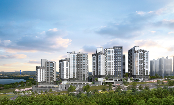 더샵 안동더퍼스트 투시도 / 이미지 = 포스코이앤씨 제공