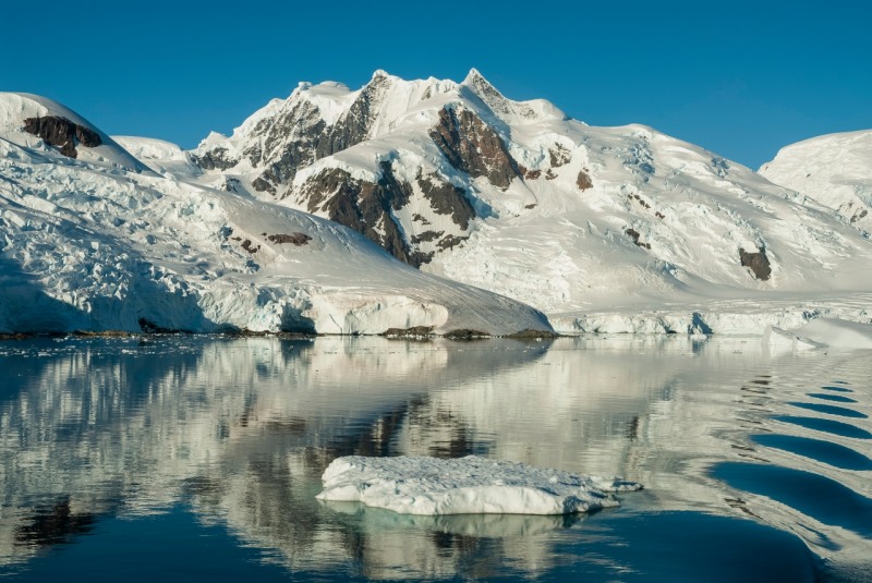 남극 반도에 위치한 파라다이스 베이. (한진트래블)