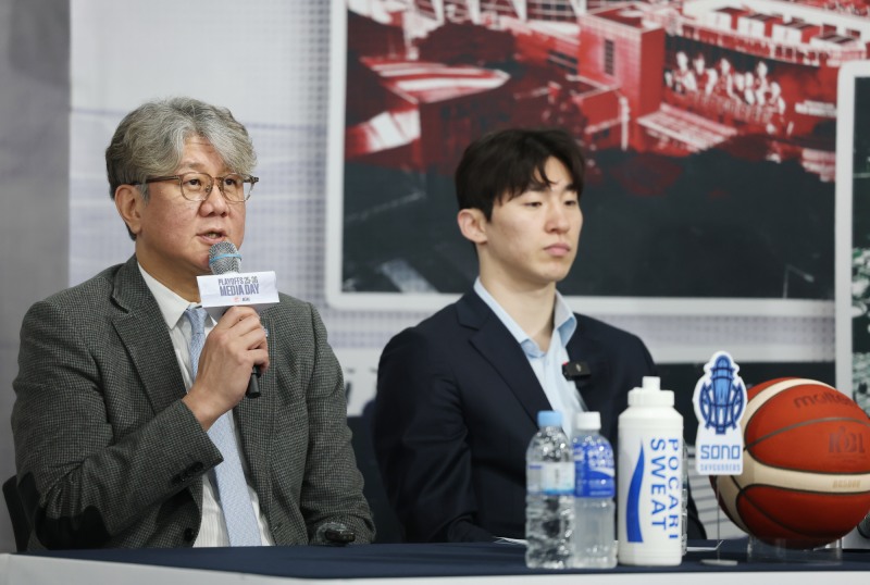 출사표 밝히는 손창환 소노 감독. / 사진=연합뉴스