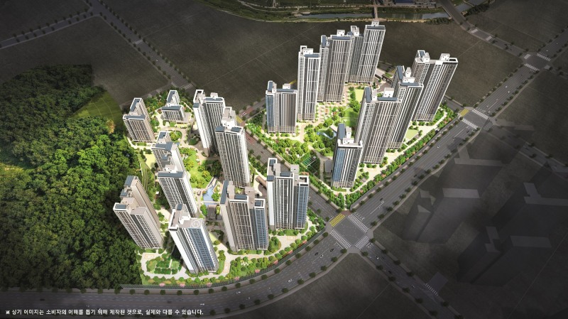 도안자이 센텀리체 통합 조감도