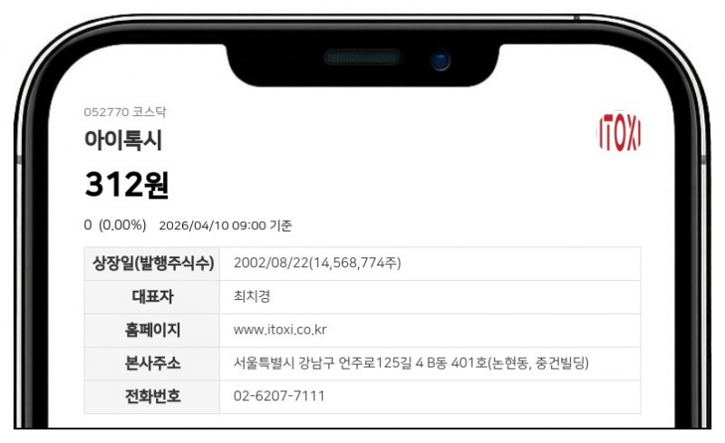 아이톡시, 감사의견 거절로 상장폐지 위기...개선기간 부여에 거래정지 기간 변경