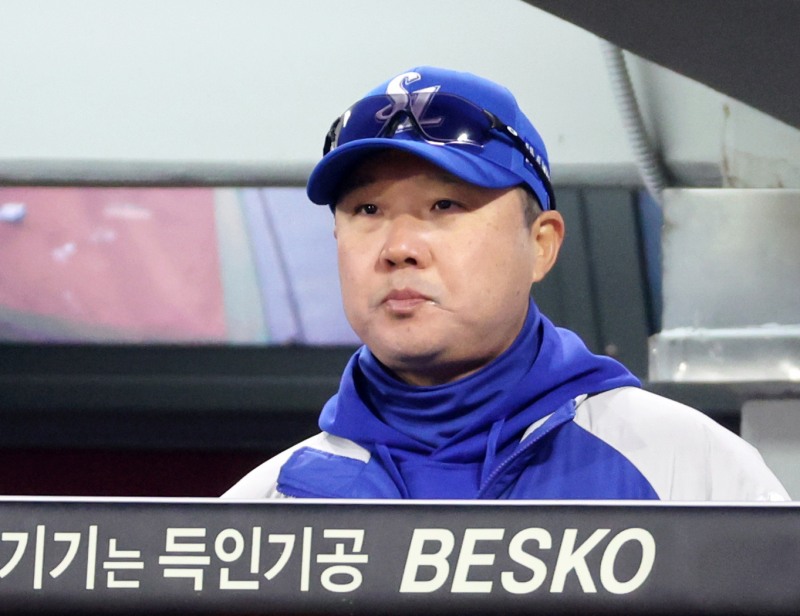 프로야구 삼성 박진만 감독. / 사진=연합뉴스