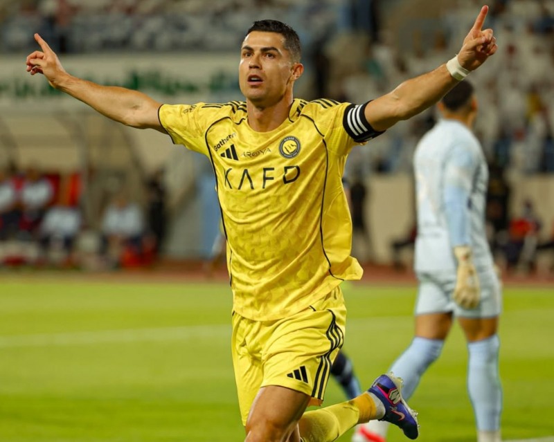 골 세리머니를 펼치는 크리스티아누 호날두. / 사진=연합뉴스