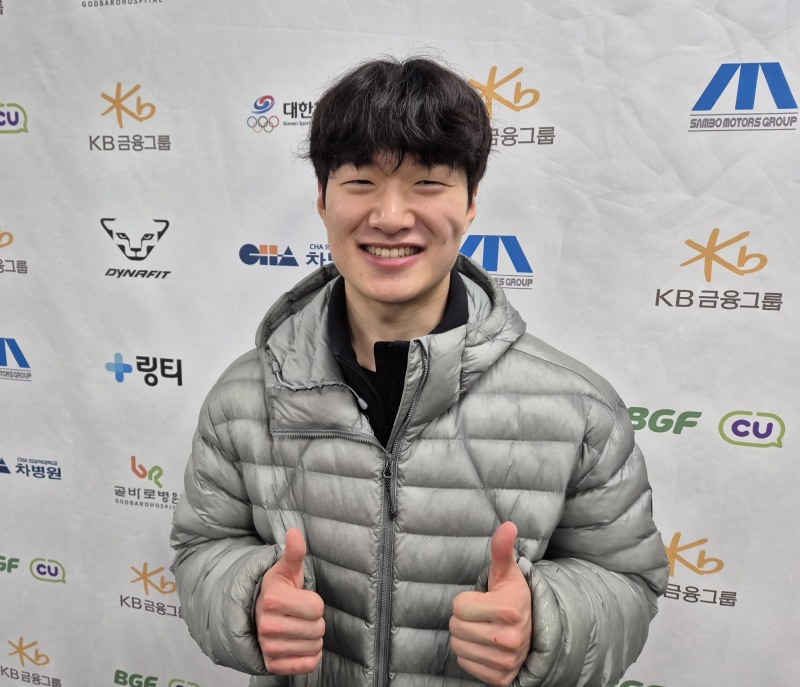 활짝 웃는 이정민. / 사진=연합뉴스