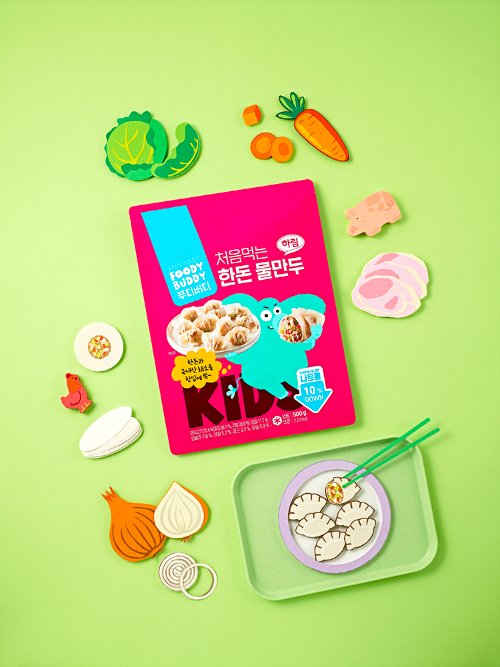 하림 푸디버디, 신제품 ‘처음먹는 한돈 물만두’ 출시