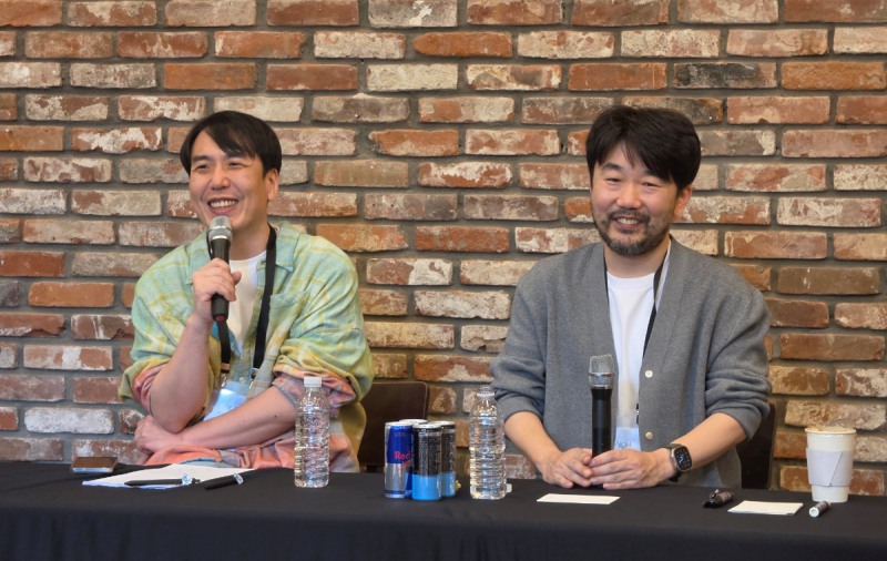 왼쪽부터 '아이온2' 소인섭 사업실장, 김남준 개발 PD(제공=엔씨).