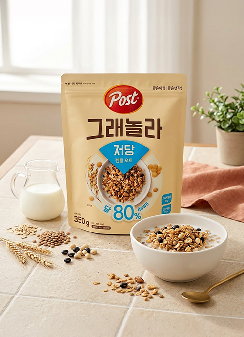 동서식품, ‘포스트 그래놀라 저당 렌틸 오트’ 출시