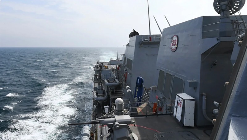 미군은 13일 오전10시(한국시간 13일 오후11시)를 기해 호르무츠해협을 기점으로 한 대 이란 봉쇄를 시작했다. 사진=게티 이미지