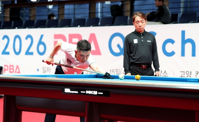 정경섭 / 사진=PBA 제공. 연합뉴스