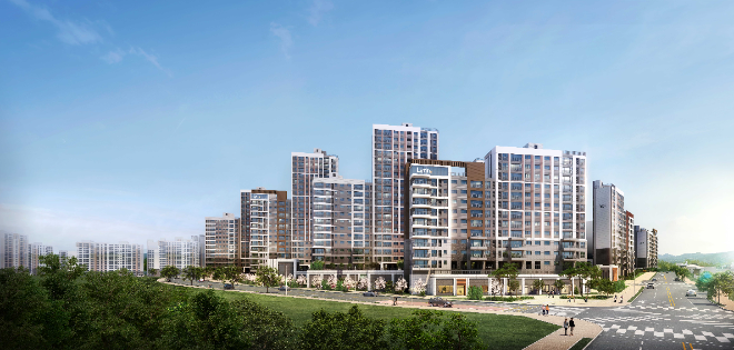 평택 고덕 우미린 프레스티지 투시도 / 이미지 = 우미건설 제공