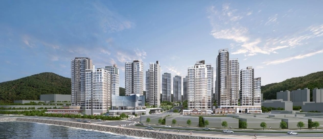 여수 소제 중흥S-클래스 우미린 투시도