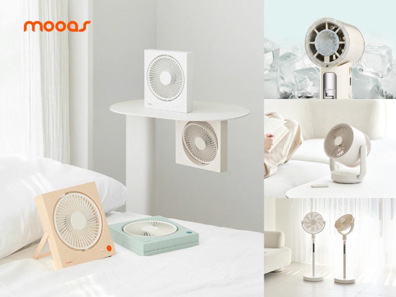 무아스, 여름 겨냥 신제품 4종 출시…선풍기·써큘레이터 라인업 확대