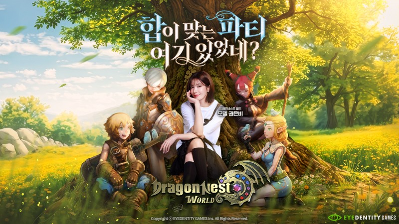 양대 마켓 인기 순위 1위를 기록한 '드래곤네스트 월드'(제공=아이덴티티 게임즈).