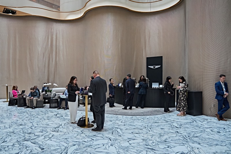 2026 세마포 월드 이코노미 행사장 내 제네시스 브랜드 공간./현대차그룹