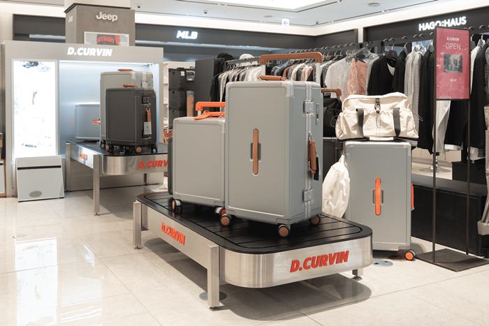 D.CURVIN, 신세계면세점 3개 채널 동시 진출