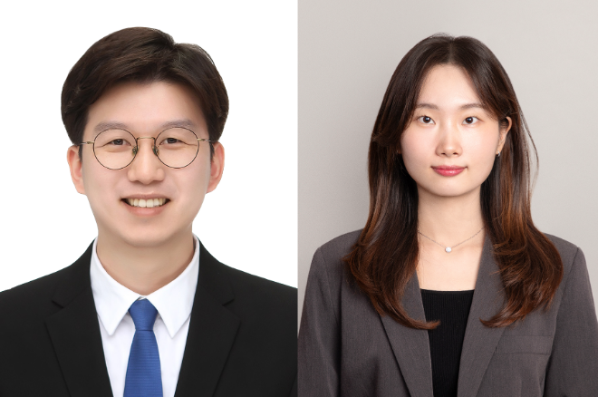 (왼쪽부터) 임상수 동국대 컴퓨터·AI학부 교수, 한예원 연구원. (사진제공=동국대)