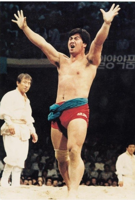 1980년대 '씨름판의 황제'로 불렸던 이만기