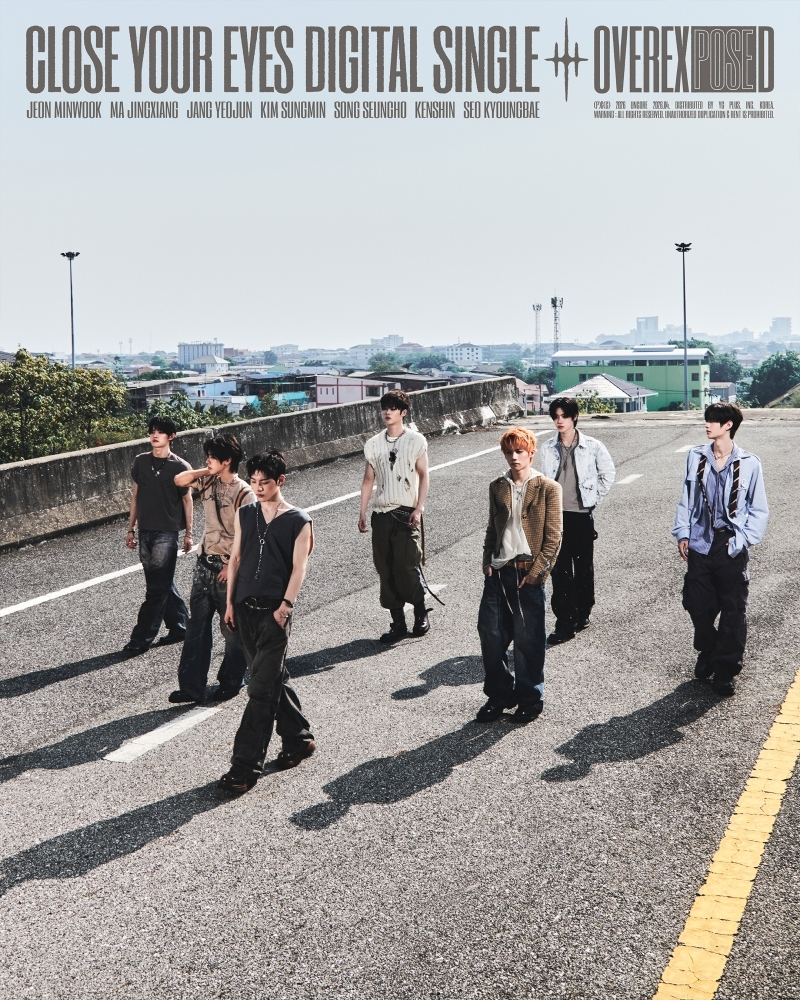 클로즈 유어 아이즈, ‘오버익스포즈드’ 두 번째 콘셉트 포토 공개…폐허 속 압도적 아우라