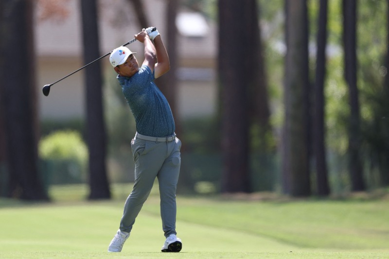 김시우의 1라운드 경기 모습. / 사진=연합뉴스