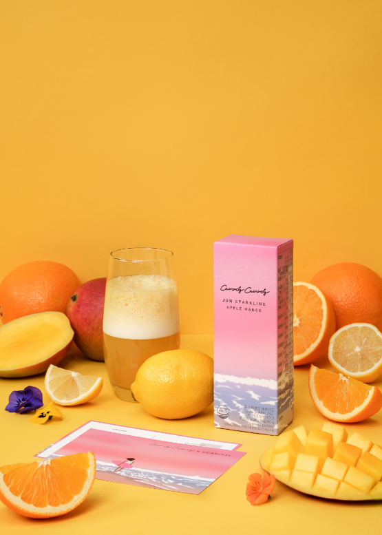 구디구디, ‘준 스파클링 애플망고’ 출시