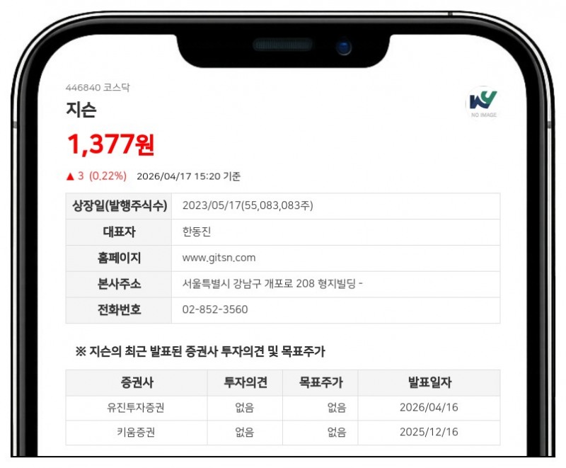 지슨, 액면가 500원으로 '5대 1 주식병합'…유통주식 줄여 기업가치 높인다