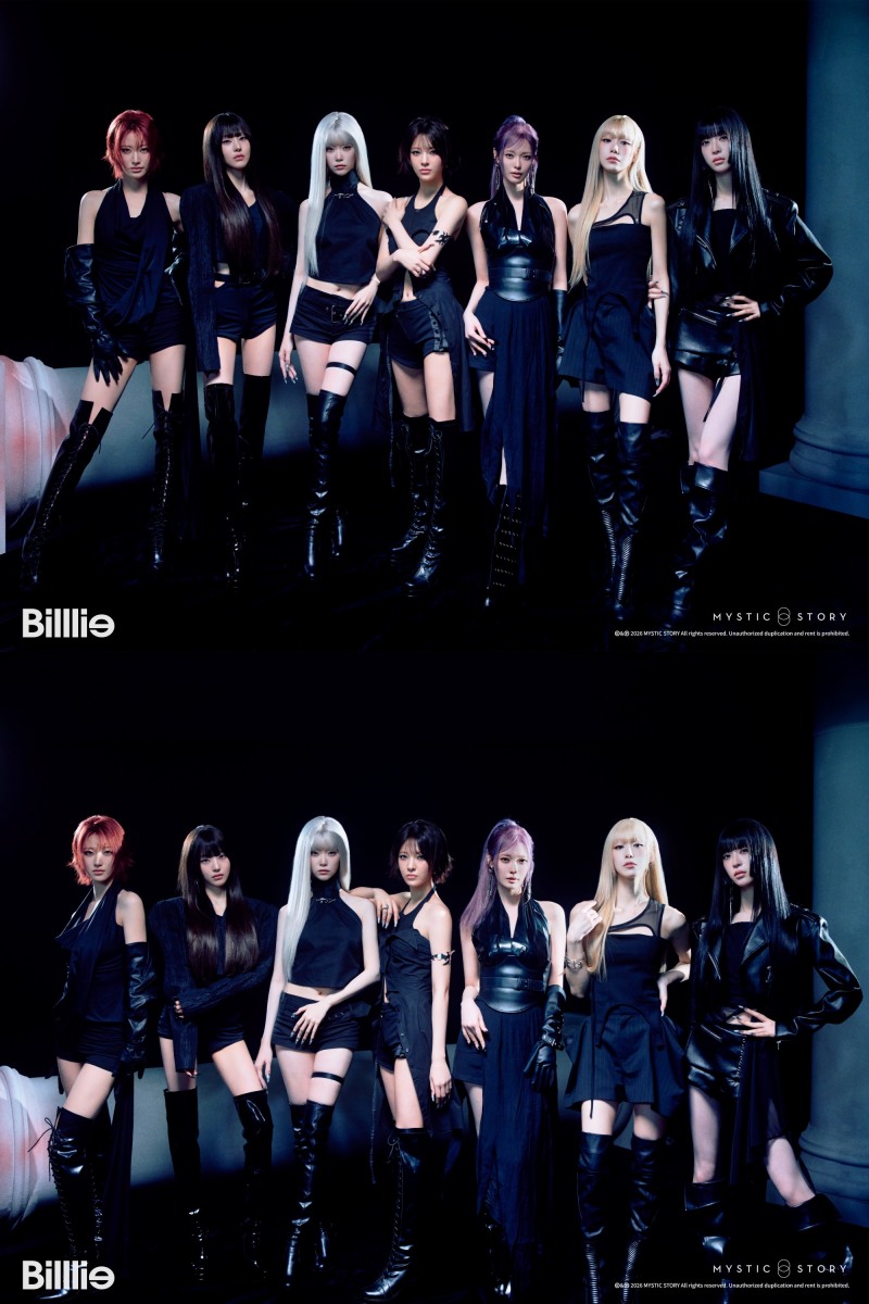 빌리, 정규 1집 포토 드롭 공개…'과감+파격' 강렬 비주얼 변신