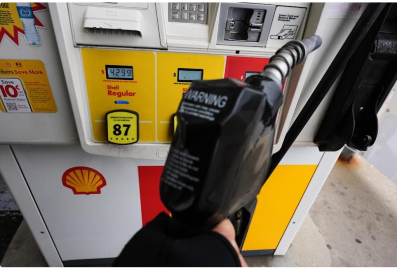 미국의 경유 가격이 갤런당 5.59달러로 이란전쟁이후 4년만에 최고치를 기록했다.사진=블룸버그통신