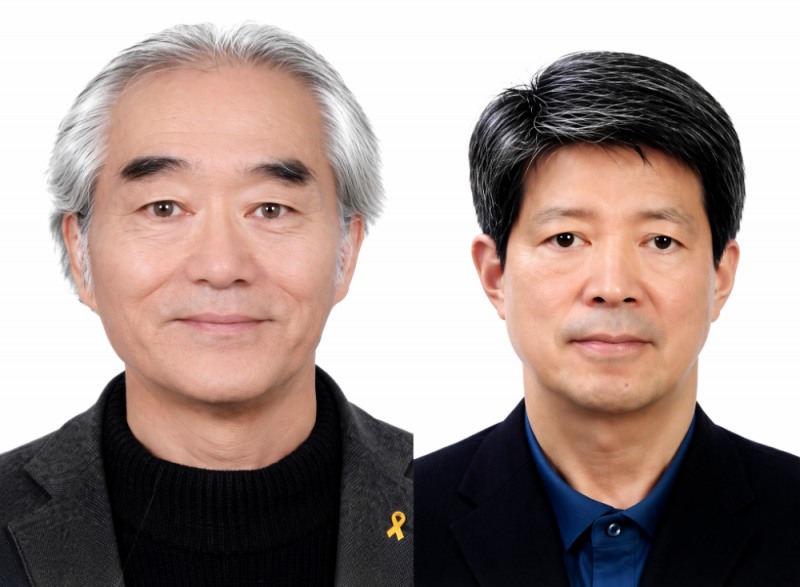 장 건(張 建) 이사장 / 박준효(朴埈孝) 상임감사