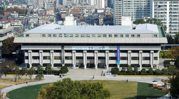 인천광역시청 본관 전경
