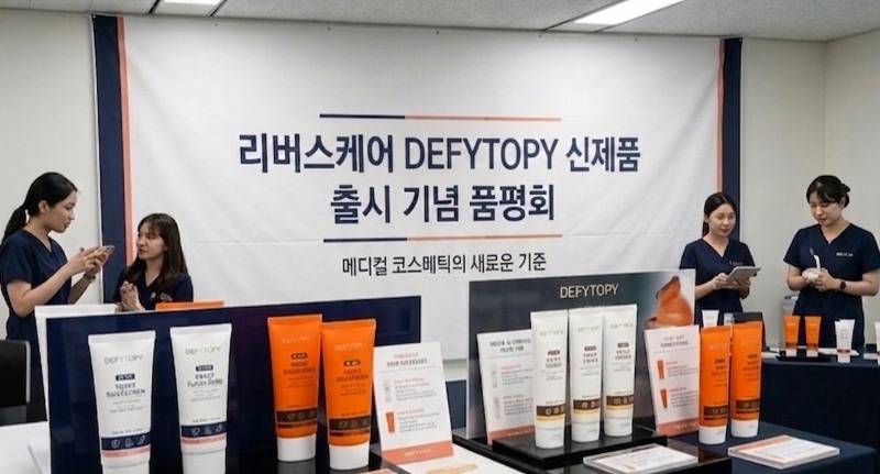 리버스케어, 디파이토피 에이티-알엑스 리셋크림 ‘원데이 솔루션’ 품평회 성료
