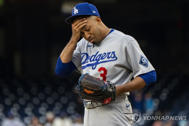 다저스 마무리 투수 디아스 / 사진=연합뉴스