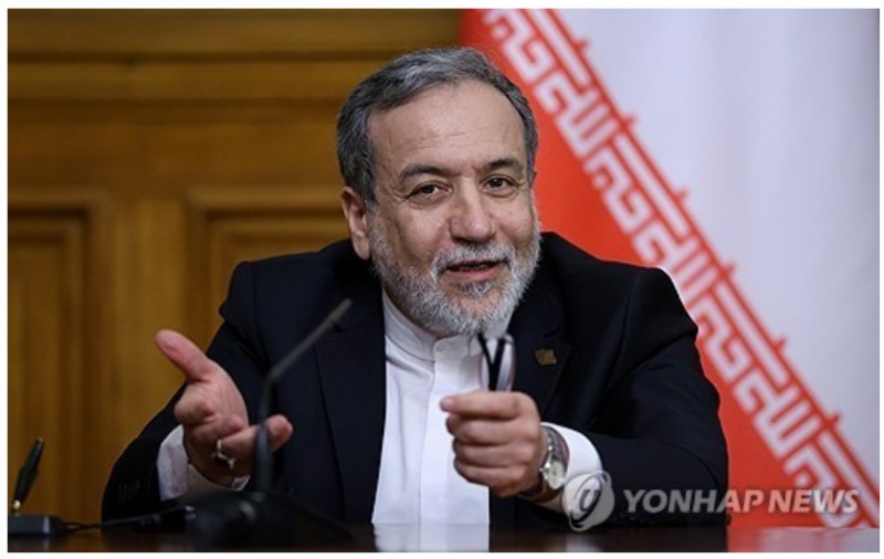 아라그치 이란 외무장관은 21일(현지시간) 미국의 해상 봉쇄를 전쟁행위로 규정하며 강력히 규탄했다. 사진=로이터통신, 연합뉴스