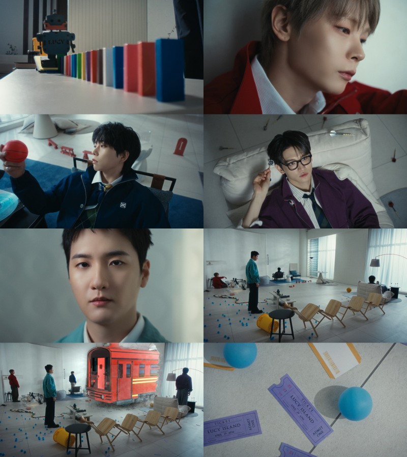 루시, 정규 2집 'Childish' 트레일러 공개…다시 찾아가는 'LUCY ISLAND'