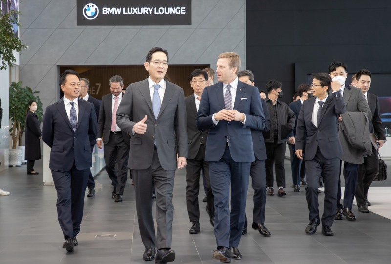 이재용 회장 올리버 집세 BMW CEO 미팅